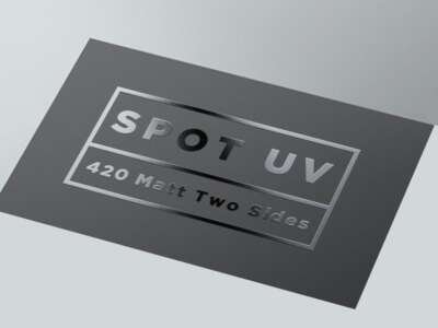 Spot UV printing Spot UV printing